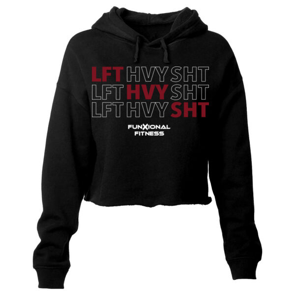LFT HVY SHT - WOMEN'S CROP HOODIE - $G3ED4M$ Thumbnail