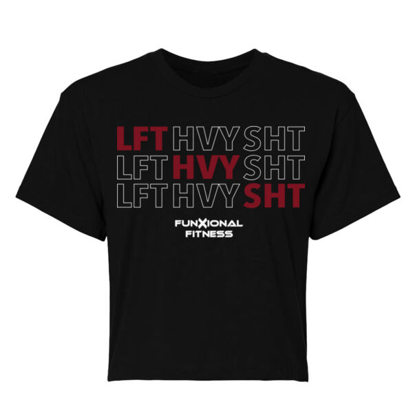 LFT HVY SHT - WOMEN'S CROP T-SHIRT - $G3ED4M$ Thumbnail