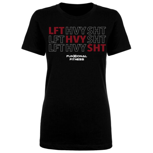 LFT HVY SHT - WOMEN'S FITTED T-SHIRT - $G3ED4M$ Thumbnail