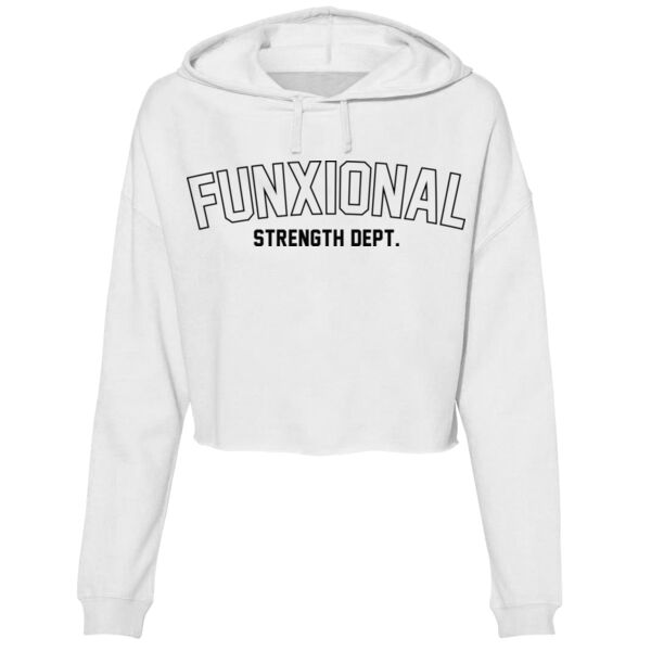 STRENGTH DEPT - WOMEN'S CROP HOODIE - $BP4NK2$ Thumbnail