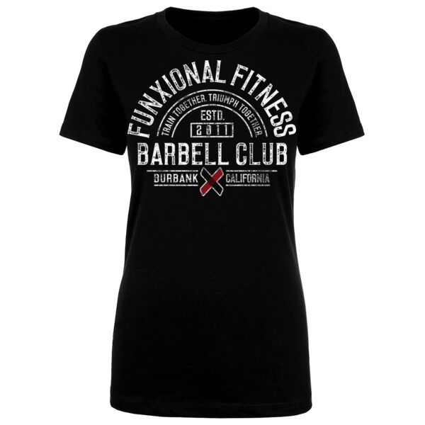 BARBELL CLUB - WOMEN'S FITTED T-SHIRT - $NG7KDQ$ Thumbnail